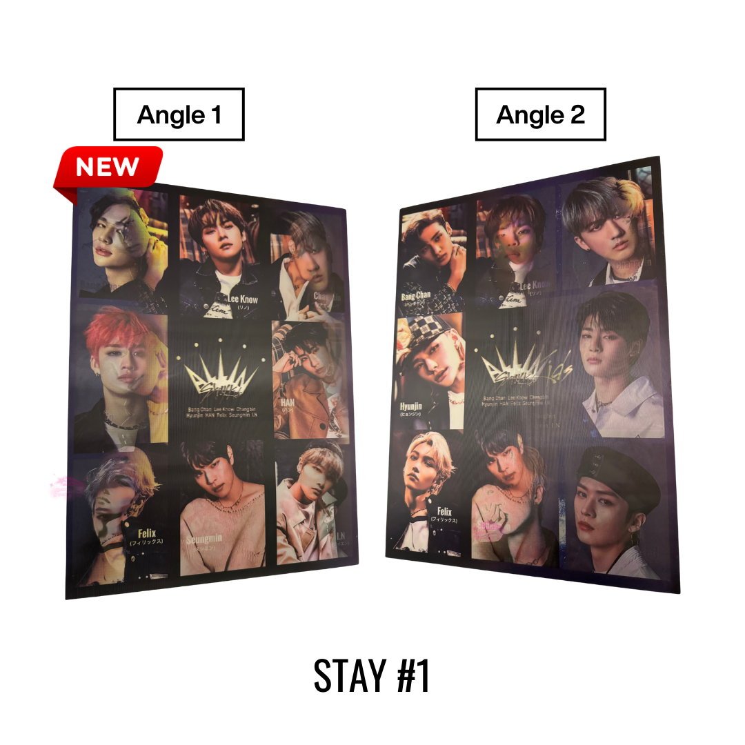 K-Pop 3D Lenticular Poster | Idol Motion Effect