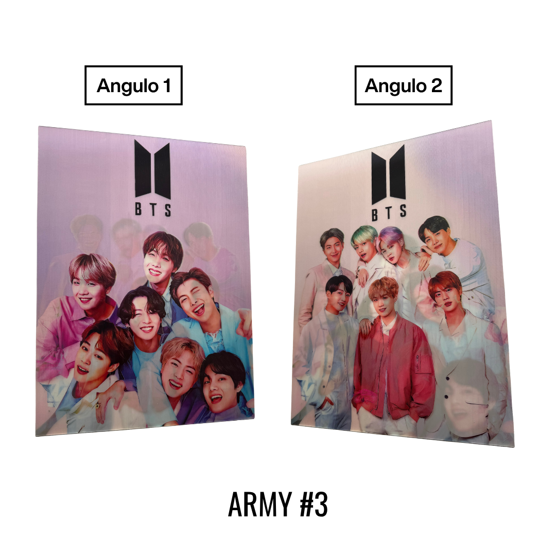 Póster Lenticular 3D K-Pop | Idol Motion Effect