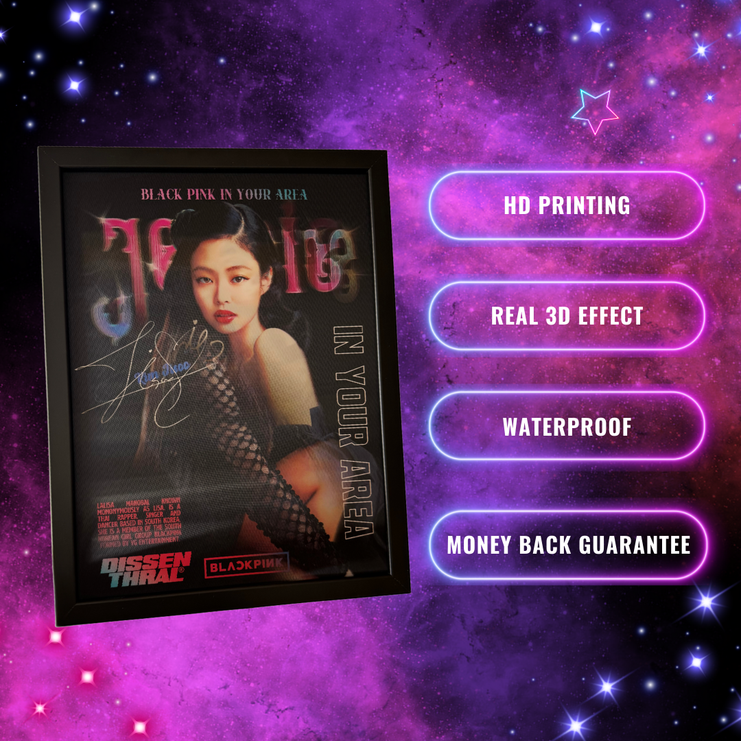 K-Pop 3D Lenticular Poster | Idol Motion Effect