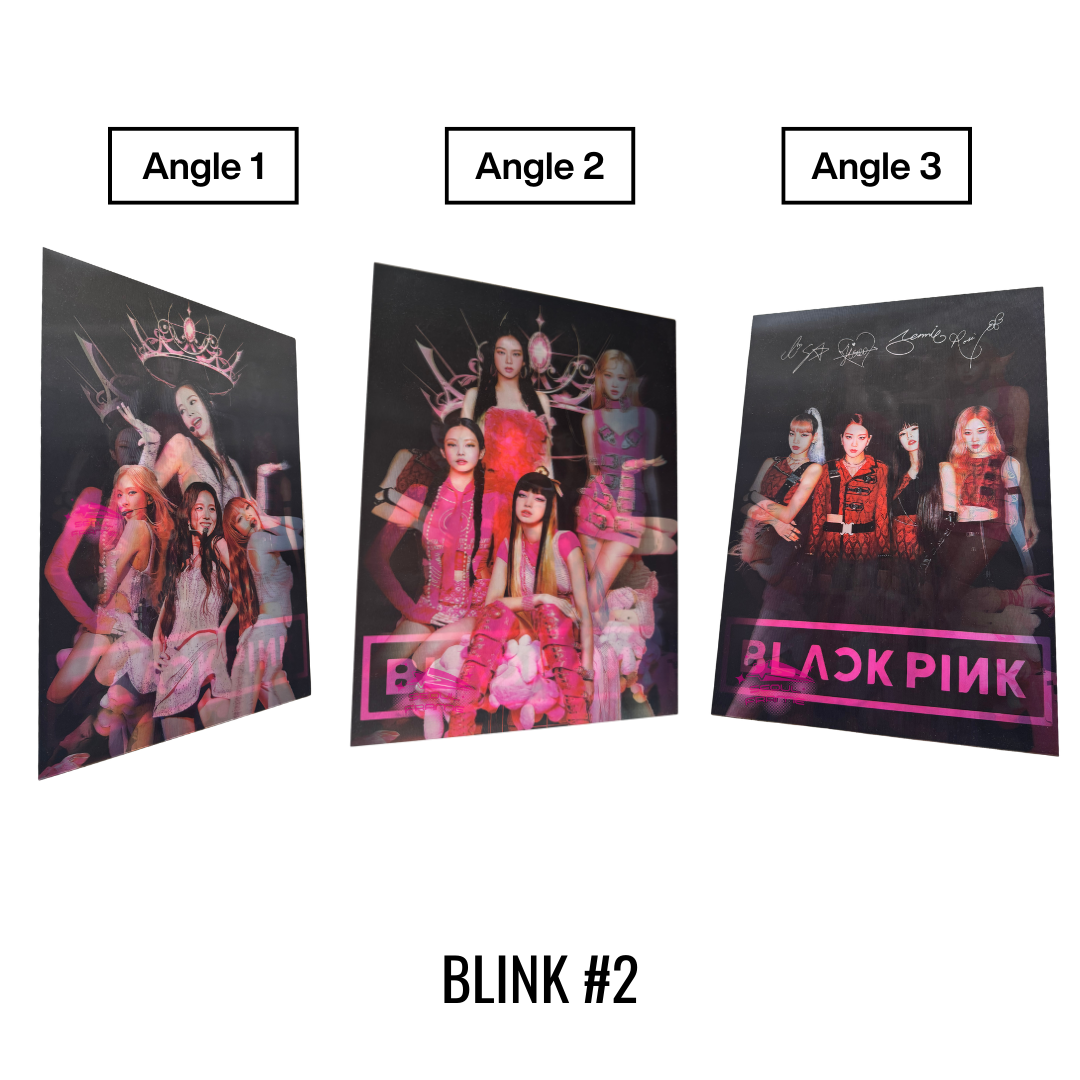 K-Pop 3D Lenticular Poster | Idol Motion Effect