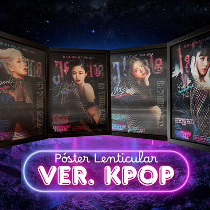 Póster Lenticular 3D K-Pop | Idol Motion Effect